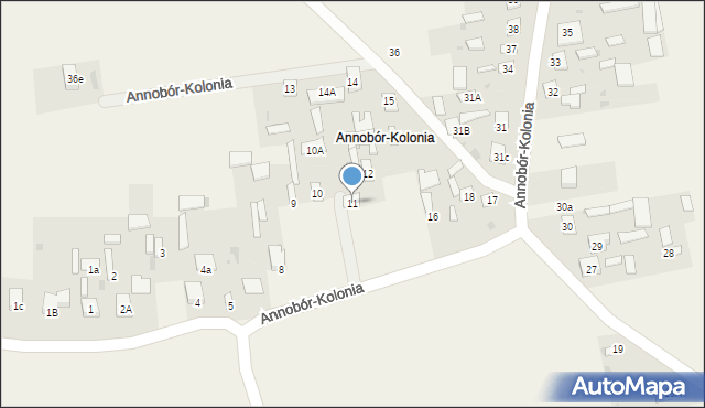 Annobór-Kolonia, Annobór-Kolonia, 11, mapa Annobór-Kolonia