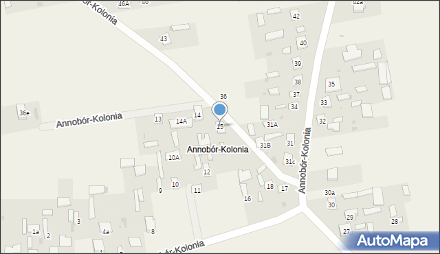 Annobór-Kolonia, Annobór-Kolonia, 15, mapa Annobór-Kolonia