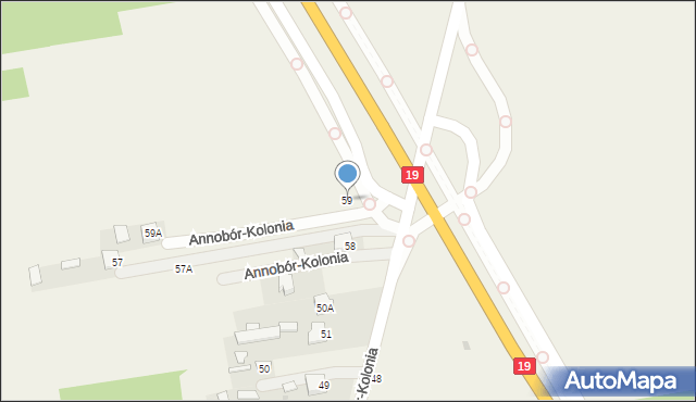 Annobór-Kolonia, Annobór-Kolonia, 59, mapa Annobór-Kolonia
