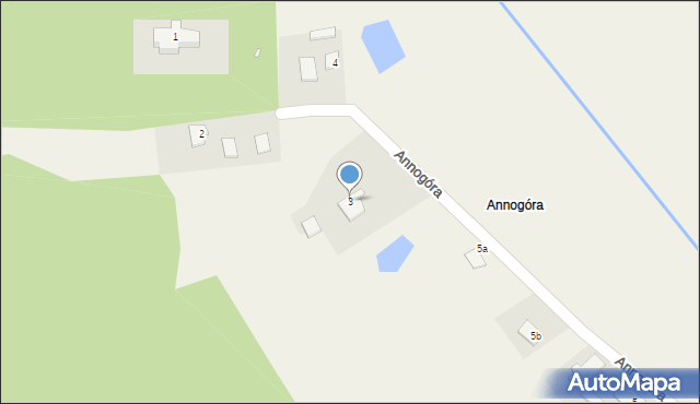 Annogóra, Annogóra, 3, mapa Annogóra