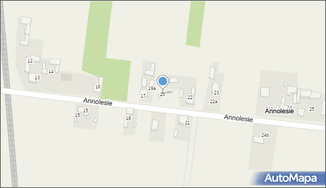 Annolesie, Annolesie, 20, mapa Annolesie