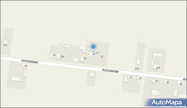 Annolesie, Annolesie, 31, mapa Annolesie
