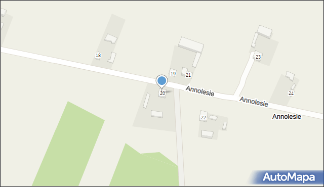 Annolesie, Annolesie, 20, mapa Annolesie