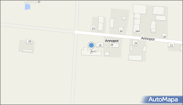 Annopol, Annopol, 27, mapa Annopol