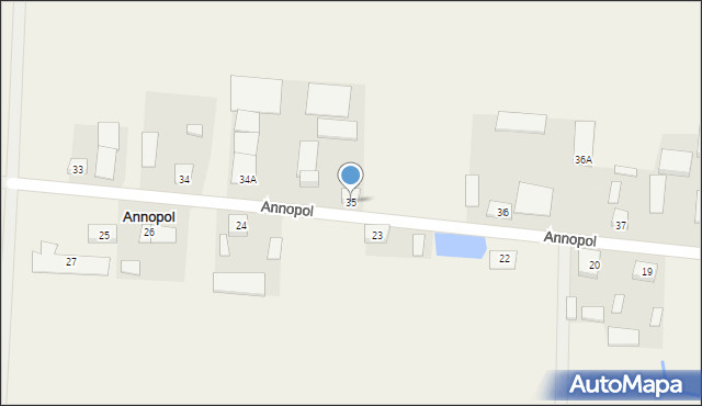 Annopol, Annopol, 35, mapa Annopol