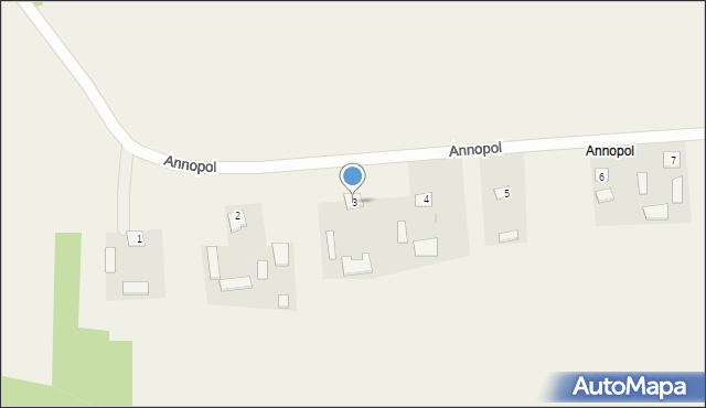 Annopol, Annopol, 3, mapa Annopol