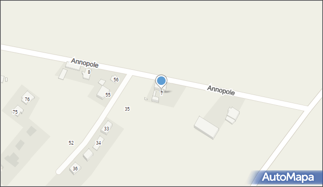 Annopole, Annopole, 7, mapa Annopole