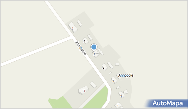 Annopole, Annopole, 3, mapa Annopole