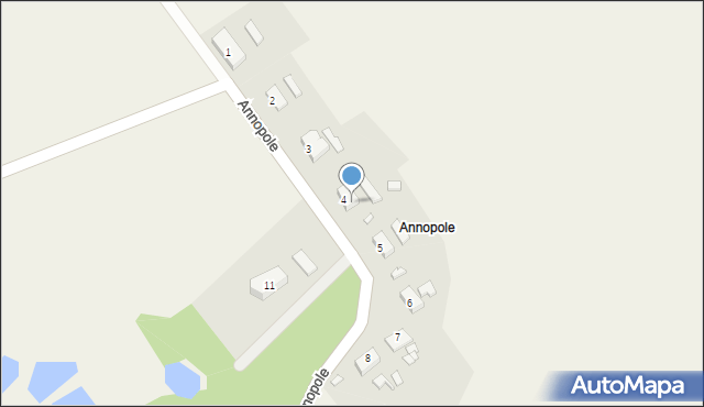 Annopole, Annopole, 4/2, mapa Annopole