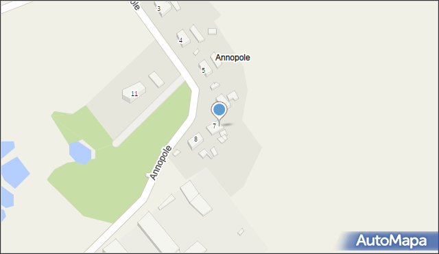 Annopole, Annopole, 7/1, mapa Annopole