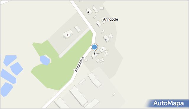 Annopole, Annopole, 8, mapa Annopole