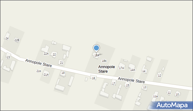 Annopole Stare, Annopole Stare, 18A, mapa Annopole Stare