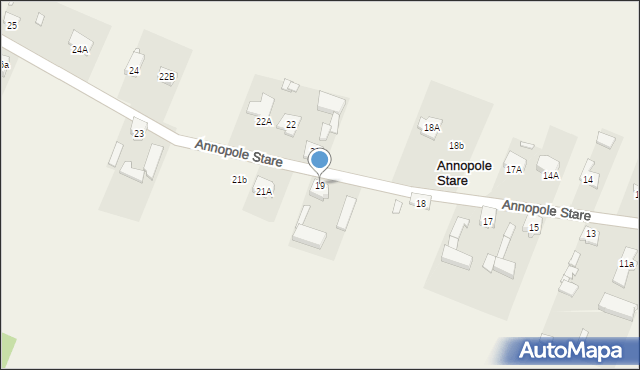 Annopole Stare, Annopole Stare, 19, mapa Annopole Stare