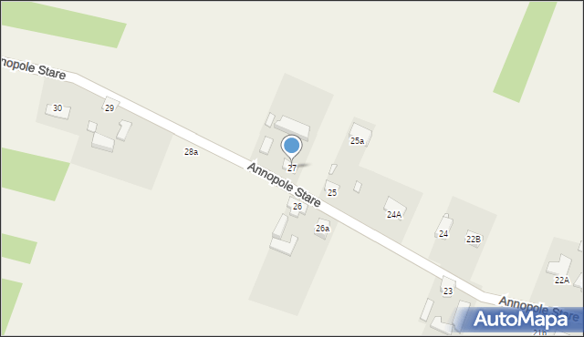 Annopole Stare, Annopole Stare, 27, mapa Annopole Stare
