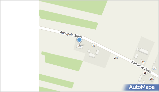 Annopole Stare, Annopole Stare, 30, mapa Annopole Stare