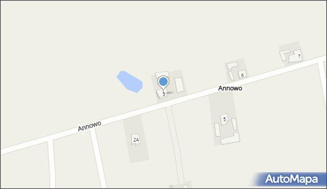 Annowo, Annowo, 3, mapa Annowo