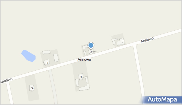 Annowo, Annowo, 6, mapa Annowo
