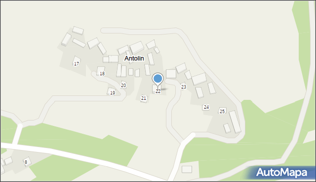 Antolin, Antolin, 22, mapa Antolin