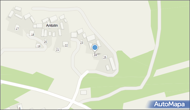 Antolin, Antolin, 24, mapa Antolin