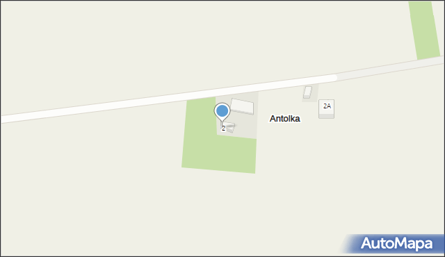 Antolka, Antolka, 2, mapa Antolka