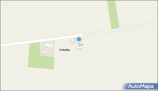 Antolka, Antolka, 2A, mapa Antolka