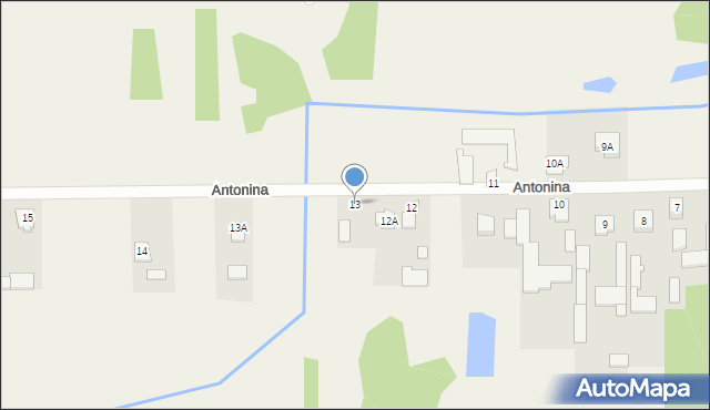 Antonina, Antonina, 13, mapa Antonina