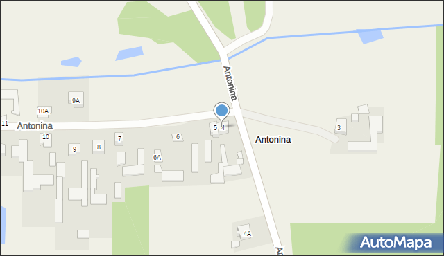 Antonina, Antonina, 4, mapa Antonina