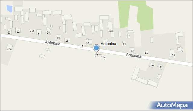 Antonina, Antonina, 15, mapa Antonina