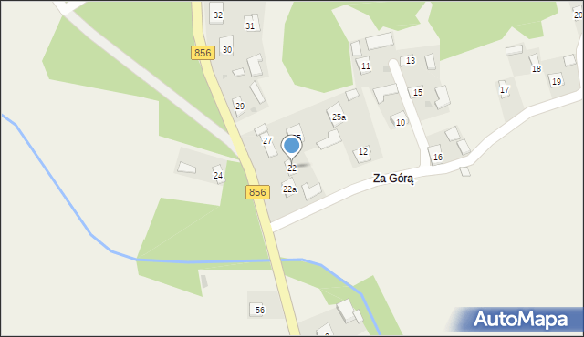 Antoniów, Antoniów, 22, mapa Antoniów