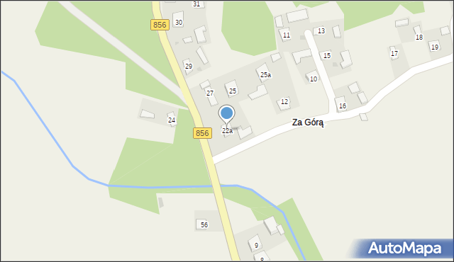 Antoniów, Antoniów, 22a, mapa Antoniów