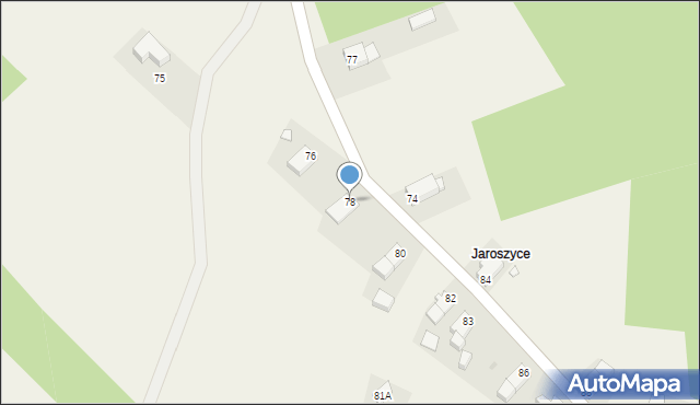 Antoniów, Antoniów, 78, mapa Antoniów