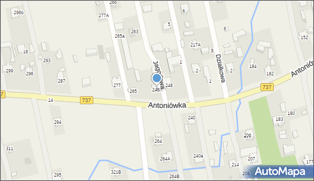 Antoniówka, Antoniówka, 248A, mapa Antoniówka