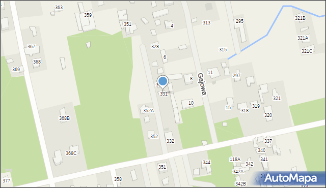 Antoniówka, Antoniówka, 331, mapa Antoniówka