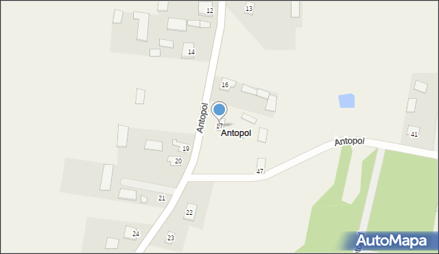 Antopol, Antopol, 17, mapa Antopol