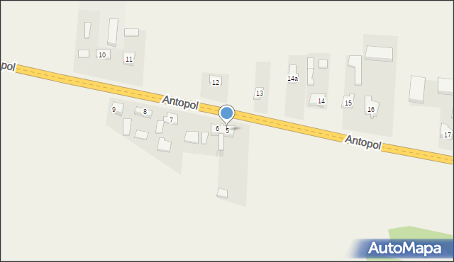 Antopol, Antopol, 5, mapa Antopol