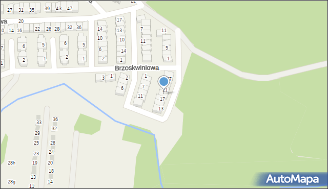 Czapury, Ananasowa, 19, mapa Czapury