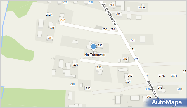 Piotrowice, Andrychowska, 286, mapa Piotrowice