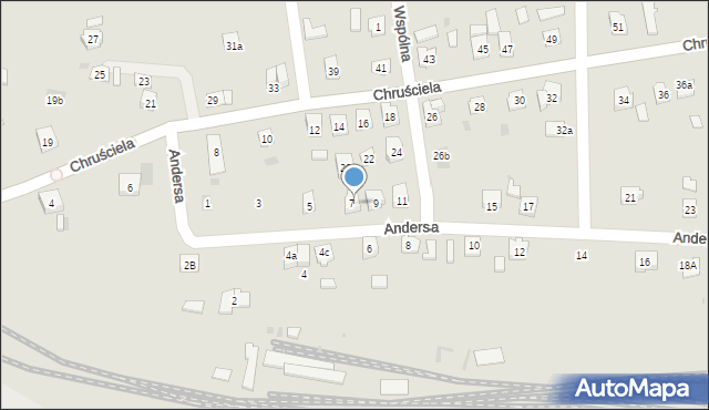 Przeworsk, Andersa Władysława, gen., 7, mapa Przeworsk