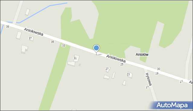 Zgierz, Aniołowska, 29, mapa Zgierz