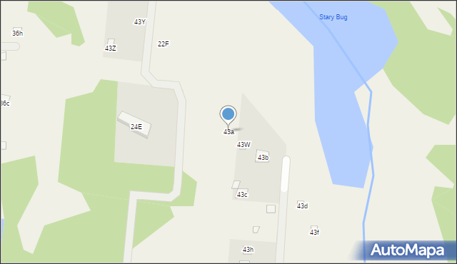 Arciechów, Arciechów, 43a, mapa Arciechów