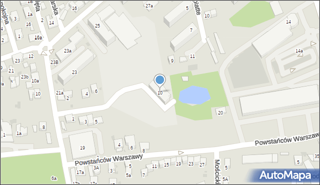 Brzesko, Armii Andersa, 10, mapa Brzesko