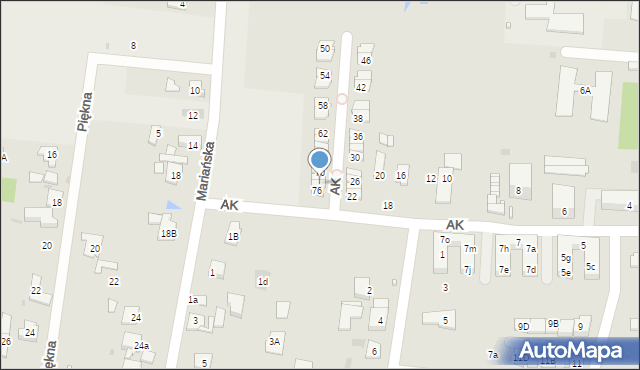 Góra Kalwaria, Armii Krajowej, 74, mapa Góra Kalwaria