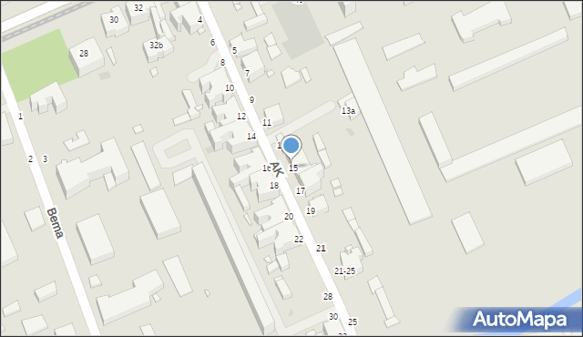 Grudziądz, Armii Krajowej, 15a, mapa Grudziądza