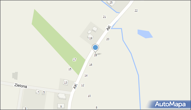 Osolin, Armii Krajowej, 18, mapa Osolin