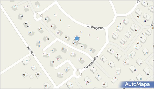 Pogórze, Aragońska, 31, mapa Pogórze