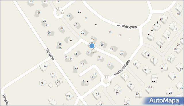 Pogórze, Aragońska, 52, mapa Pogórze