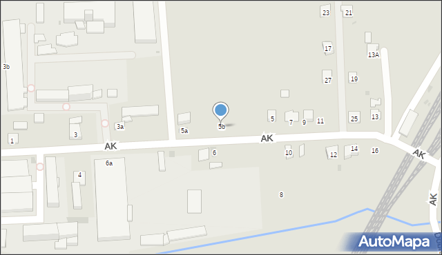 Przeworsk, Armii Krajowej, 5b, mapa Przeworsk