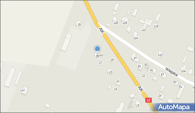 Przysucha, Armii Krajowej, 29, mapa Przysucha