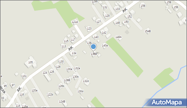 Pszów, Armii Krajowej, 138a, mapa Pszów