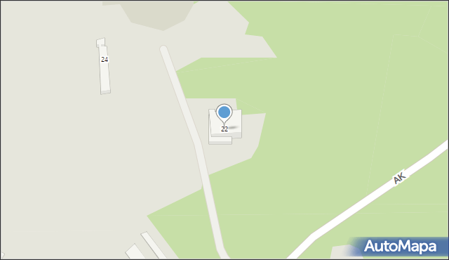 Tarnowskie Góry, Armii Krajowej, 22, mapa Tarnowskie Góry